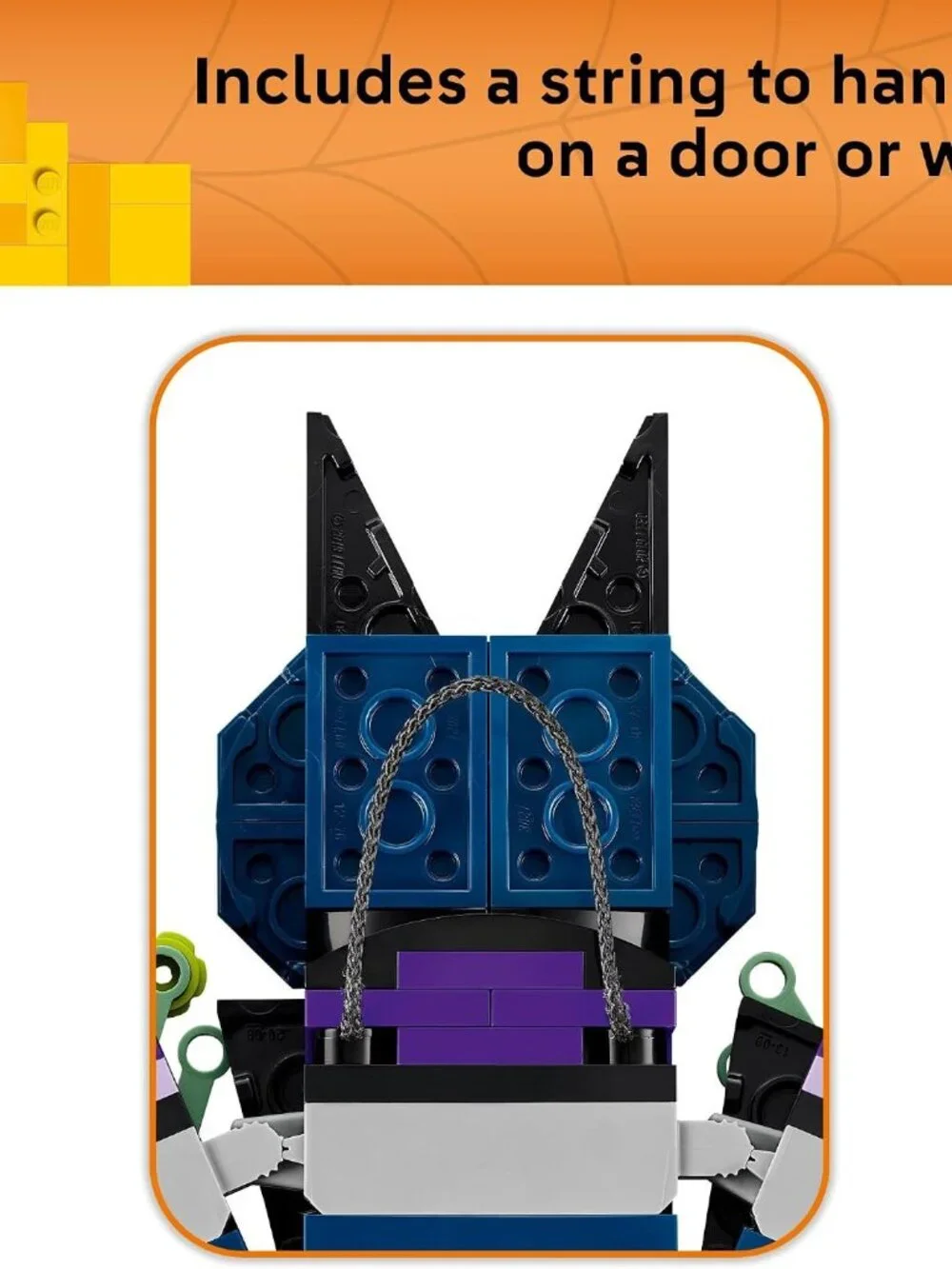 LEGO Halloween Wreath | Building Toys for Boys & Girls, Ages 12+, Halloween